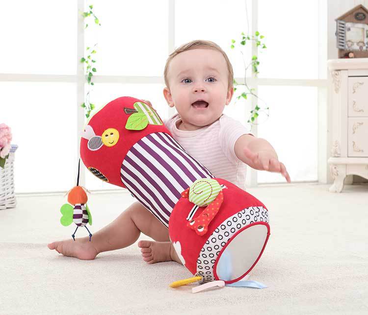 Tummy Time Pillow with Toys